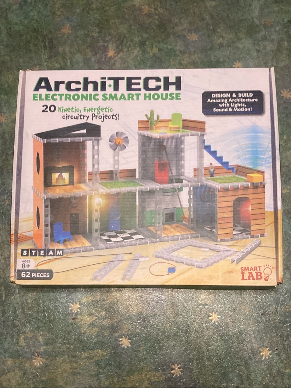 NEW SmartLab ArchiTech Electronic Smart House Kit, 20 Kinetic Circuitry Projects